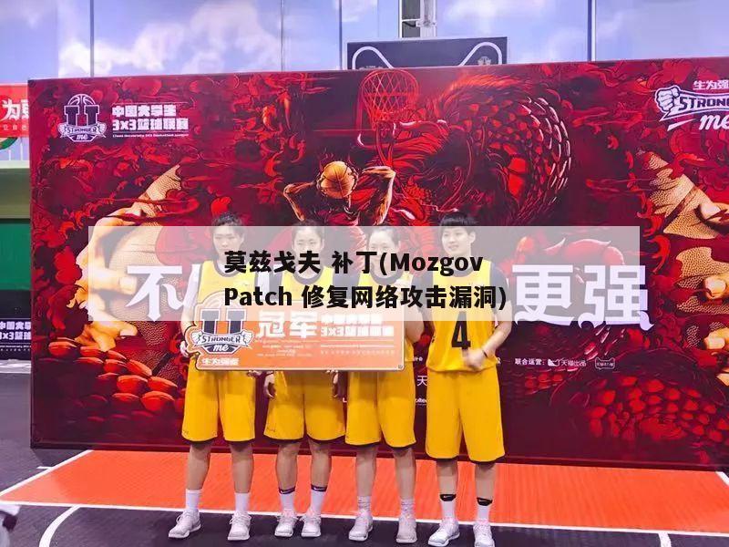 莫兹戈夫 补丁(Mozgov Patch 修复网络攻击漏洞)