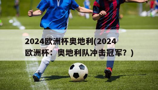 2024欧洲杯奥地利(2024欧洲杯：奥地利队冲击冠军？)