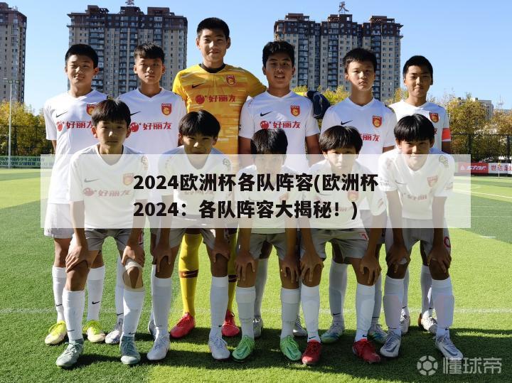 2024欧洲杯各队阵容(欧洲杯2024：各队阵容大揭秘！)