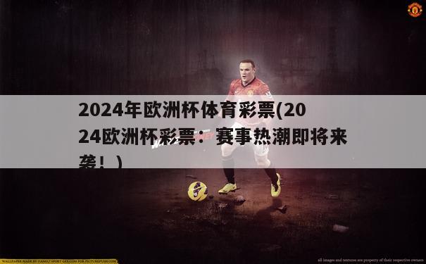 2024年欧洲杯体育彩票(2024欧洲杯彩票：赛事热潮即将来袭！)