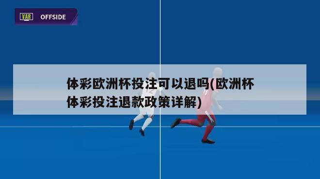 体彩欧洲杯投注可以退吗(欧洲杯体彩投注退款政策详解)