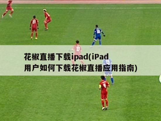 花椒直播下载ipad(iPad用户如何下载花椒直播应用指南)